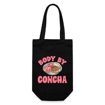 Concha Hispanique Mexicain Pan Dulce - Sac à bouteille - noir - Devant
