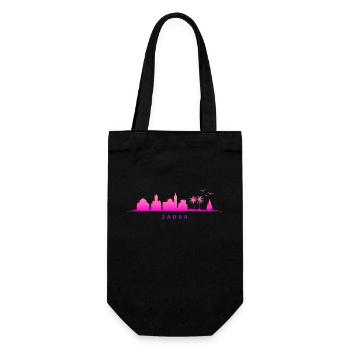 Croatia hrvatska kroatien hrv hr travel Zadar - Gift Bag for Bottles - black - Front