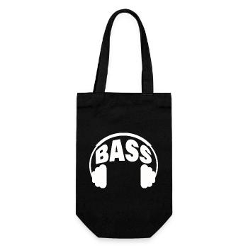 BASS - Gift Bag for Bottles - black - Front