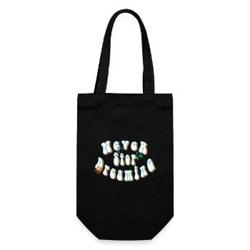 Never stop dreaming - Sac à bouteille - noir - Devant