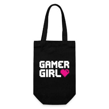Gamer Fille Jeux Vidéo Jeux - Sac à bouteille - noir - Devant
