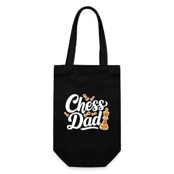 Chess Dad Chess Dire Citation - Sac à bouteille - noir - Devant