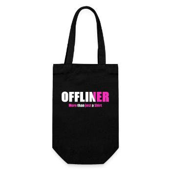 Plus qu’une chemise rose - Sac à bouteille - noir - Devant
