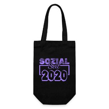 2020 - Gift Bag for Bottles - black - Front