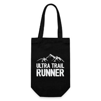 Ultra Trail Runner - Geschenkbeutel für Flaschen - Schwarz - Vorne
