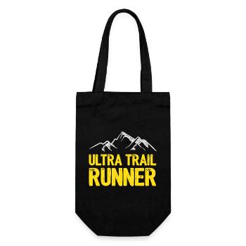 Ultra Trail Runner - Geschenkbeutel für Flaschen - Schwarz - Vorne