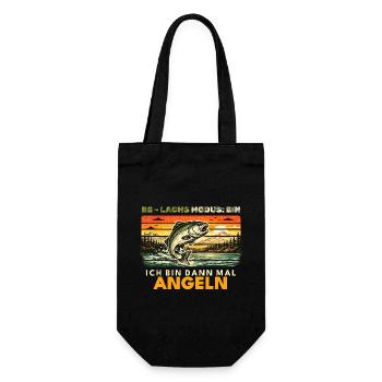 Pêche Cadeau Homme Pêcheur Papa Mode Salmon - Sac à bouteille - noir - Devant