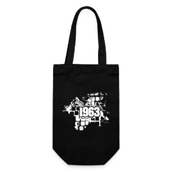 1963 - Gift Bag for Bottles - black - Front