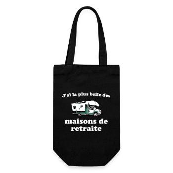 J’ai La Plus Belle Des Maisons De Retraite Humour - Sac à bouteille - noir - Devant