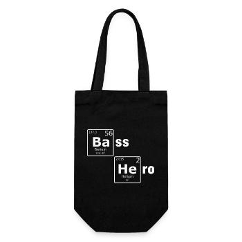 Bass Hero PSE Éléments du tableau périodique Nerd - Sac à bouteille - noir - Devant