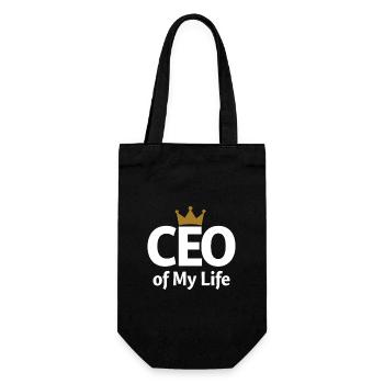 Déclaration du PDG de My Life Krone - Sac à bouteille - noir - Devant
