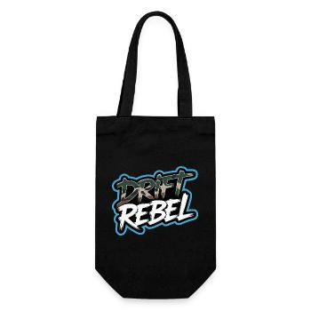 Drift Rebel Auto Szene Tuning Auto Treffen Outfit - Geschenkbeutel für Flaschen - Schwarz - Vorne