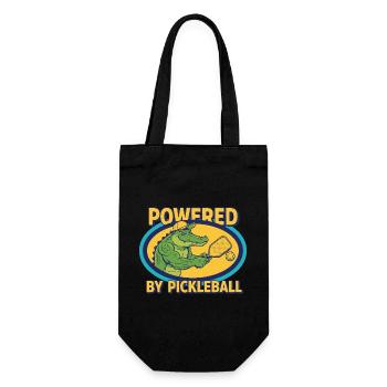 Pickleball propulsé par Joueur drôle de Pickleball - Sac à bouteille - noir - Devant