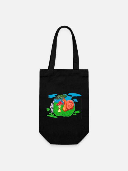 Front champignon - Sac à bouteille - noir