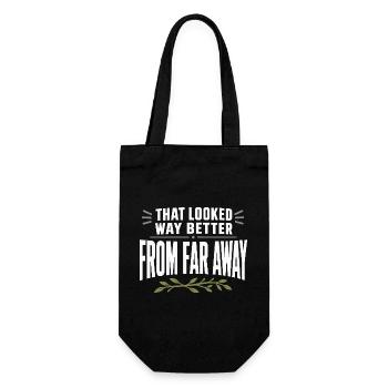 Scale-hunting-scale-hunter-antler-hunting-whitetail - Gift Bag for Bottles - black - Front