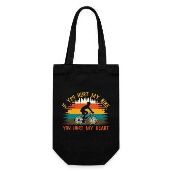 Si tu as blessé mon vélo – Radliebe Retro - Sac à bouteille - noir - Devant