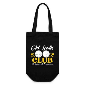 Old Bank Club 40 ans d’expérience géniale - Sac à bouteille - noir - Devant