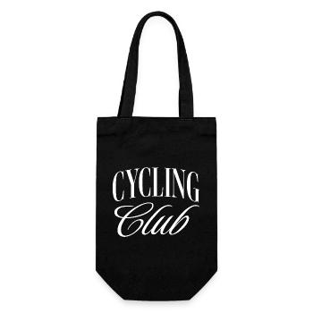 Cycling Club - Geschenkbeutel für Flaschen - Schwarz - Vorne