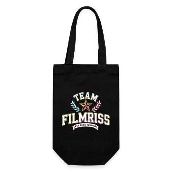 Mallorca Team Filmriss Party JGA Partycrew Malle - Geschenkbeutel für Flaschen - Schwarz - Vorne