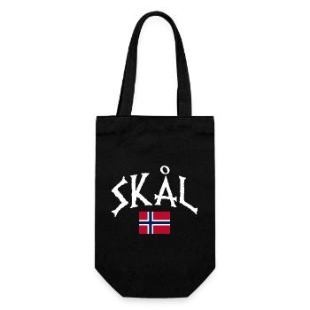 Vacances en Norvège dans les fjords de Norge Voyage en Scandinavie - Sac à bouteille - noir - Devant