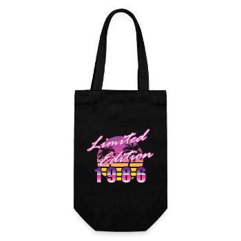 40. Geburtstag Limited Edition 1986 vintage - Geschenkbeutel für Flaschen - Schwarz - Vorne