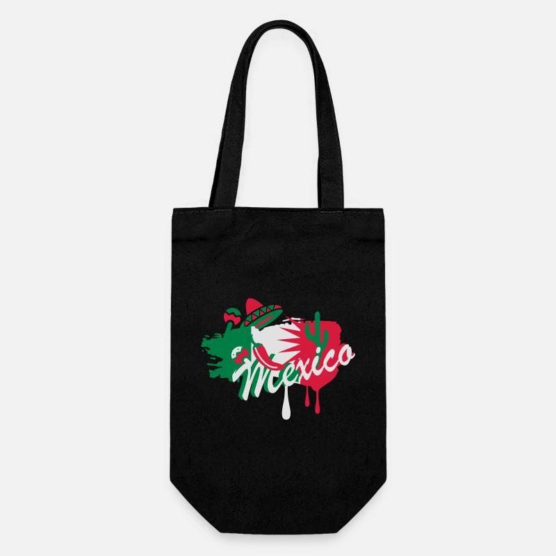 Un graffiti mexicain - Sac à bouteille - noir
