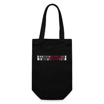 Séance d’entraînement Fitness Motivation Citation - Sac à bouteille - noir - Devant