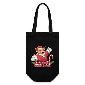 Cadeaux de Noël Noël - Sac à bouteille - noir - Devant