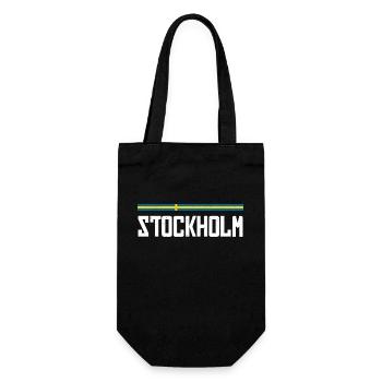 Stockholm - Gift Bag for Bottles - black - Front