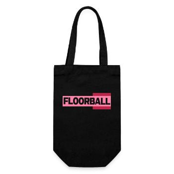 Floorball floorball unihoc floorball player - Gift Bag for Bottles - black - Front