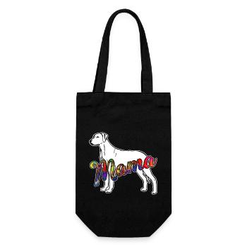 Rhodesian Ridgeback Rhodesian Ridgeback Mama - Gift Bag for Bottles - black - Front