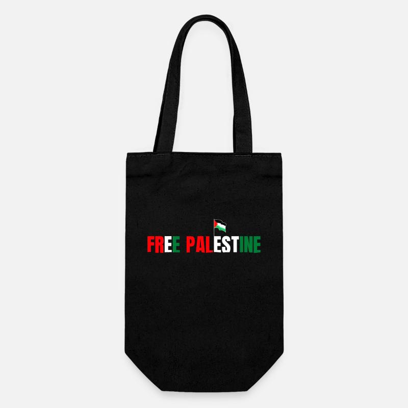 Palestine libre - Sac à bouteille - noir