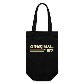 1987 - Gift Bag for Bottles - black - Front