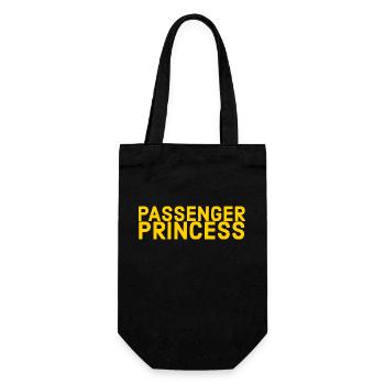 Passenger princess - Gift Bag for Bottles - black - Front