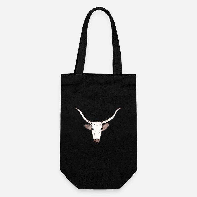 Taureau - Sac à bouteille - noir