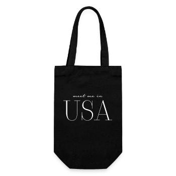 J’adore les États-Unis - Sac à bouteille - noir - Devant