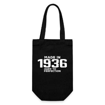 Vintage 1936 Cadeau Anniversaire 1936 Rétro - Sac à bouteille - noir - Devant