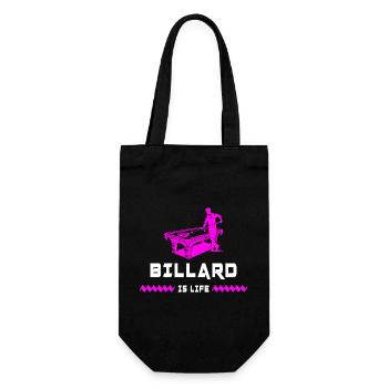Le billard c'est la vie - Sac à bouteille - noir - Devant