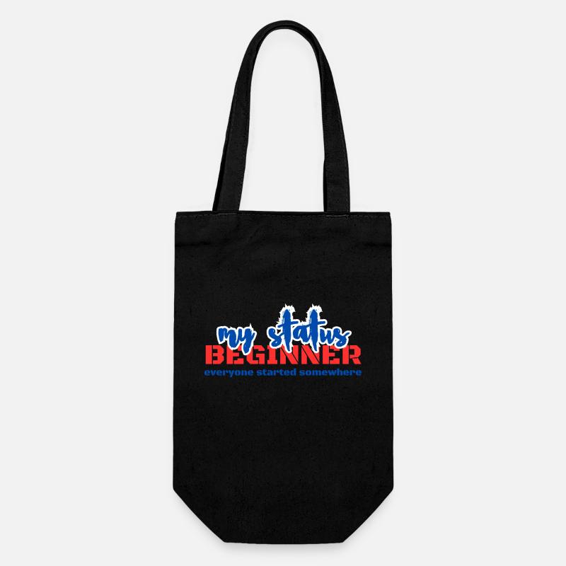 BEGINNER - Gift Bag for Bottles - black