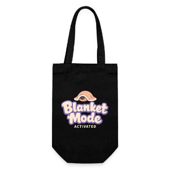 Anime-hausmensch Kuscheliger Weeb - Geschenkbeutel für Flaschen - Schwarz - Vorne