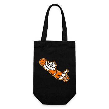 Mascotte du dunk volant de basketball des Wildcats - Sac à bouteille - noir - Devant