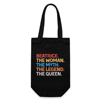 Béatrice La Femme Le Mythe La Légende La Reine - Sac à bouteille - noir - Devant