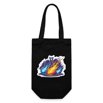 Expérience du laboratoire de la pluie de météores Quadrantide Lab Geek - Sac à bouteille - noir - Devant