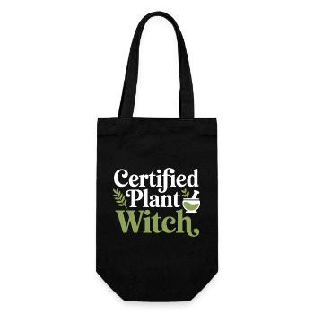 Klinische botanische Fachexpertenbekleidung - Geschenkbeutel für Flaschen - Schwarz - Vorne