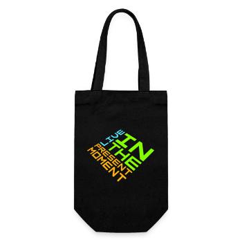 Vivre dans l’instant Pleine conscience de la présence - Sac à bouteille - noir - Devant
