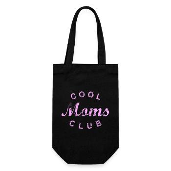 Cool Moms Club Mom Mom Mother's Day Gift - Gift Bag for Bottles - black - Front