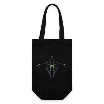 Rowing - Gift Bag for Bottles - black - Front