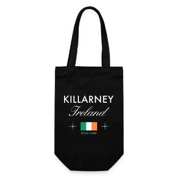 Killarney Coordonnées Irlande Souvenir de voyage - Sac à bouteille - noir - Devant
