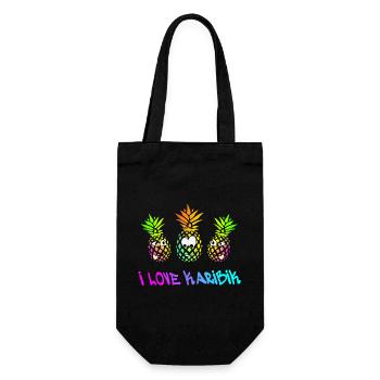 Holiday Caribbean - Gift Bag for Bottles - black - Front