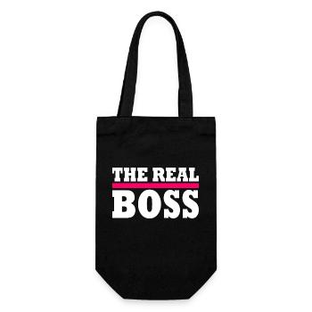 The real boss - Sac à bouteille - noir - Devant